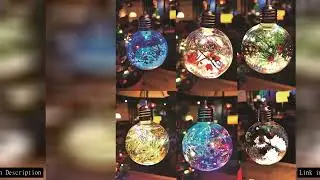 6pcs Random Christmas&nbsp;Decorative&nbsp;Ball&nbsp;Ornaments&nbsp;Set,&nbsp;Clear&nbsp;Christmas&nbsp;Tree&nbsp;Ball&nbsp;Pendants&nbsp;Festival&nbsp;Sup