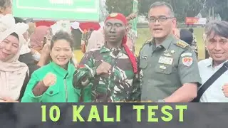 GAK NYERAH NYERAH TEST SAMPAI 10 KALI.. AKHIRNYA LULUS JUGA... TETAP SEMANGAT..!!!