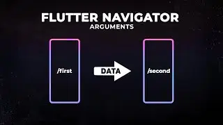 Как передать данные именованному маршруту во Flutter