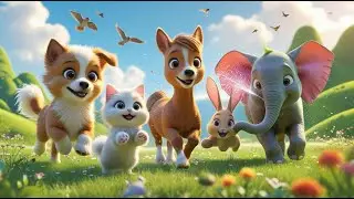 F&uuml;nf lustige Tiere &ndash; Kinderlied  | M&auml;rchen-Abenteuer