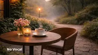 Zen Morning Café – Soft Piano Ambient (No Vocal) | Late Morning Café