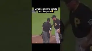 Umpires BLOWING Calls to End Games in MLB History 🤔💔 | #shorts #mlb #baseball