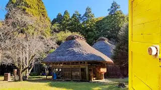 【4K Stroll】Minka-en - Miyazaki - Japan / Traditional Japanese Houses From the Edo Period