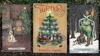 🎄🎁 Le magnifique Yuletide Tarot de Kristoffer Hughes 🎁🎄