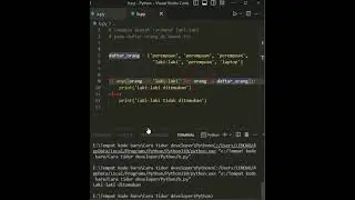 Fungsi any() dan all() pada python #python #ngoding #pemrograman #pemrogramandasar