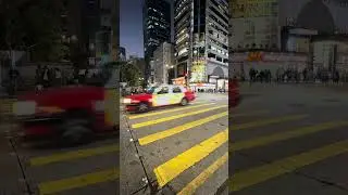 2026! Weekday on busy Nathan Road in Tsim Sha Tsui, Hong Kong