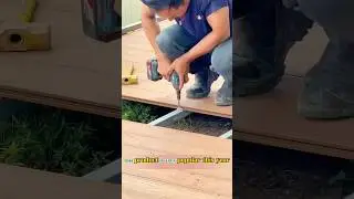 This product is very popular this year.Aluminum alloy composite floor #floor #aluminium#fix#diy #top