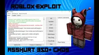 Roblox Hack/Exploit:Asshurt(Trial)Lua C, 340+ CMDS, And More!
