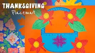 Make Your Own Placemats for Thanksgiving | Tivaevae Inspired