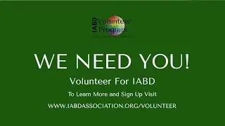 Volunteer For IABD | The Power of Many. The Power of Dance.