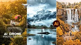 Instagram Trending Ai Drone Shot Video Editing tutorial How To Make Ai Drone Video