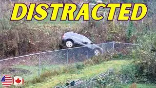 DISTRACTED DRIVER CAUGHT ON DASHCAM AND PAYS FOR IT - FEB 3, 2026