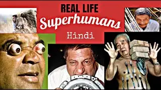 REAL LIFE SUPERHUMANS | Hindi / Urdu | Worlds Top 5 People with Superpowers | India |