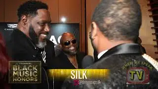 R&B Group, Silk, Joins When We Speak TV on the 2022 Black Music Honors Red Carpet