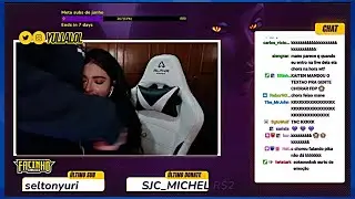Nicklink acalmando a Yulla, chorou muito
