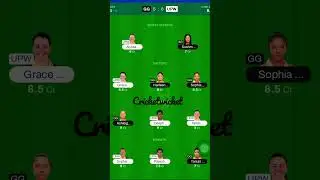 GGvUPW | GG vs UPW | Gujarat Giants vs UP Warriorz | WPL | WPL 2023 | Dream 11 | Fantasy league Team