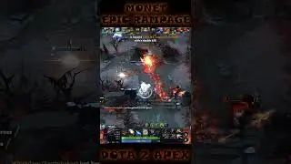 🔥EPIC RAMPAGE - Monet - Sven #dota2   #monet #dota2apex #svendota2 #rampage #shorts #teamaster