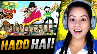 EXPOSED Indian Parents | Pets & Babies | Ft. Childhood | HardToonz New Video| Nishati React