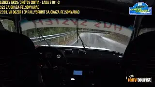 2023 VII DOZER I ÉP Sajókaza RallySprint I Lenkey/Drótos LADA 2101-3 I SS2