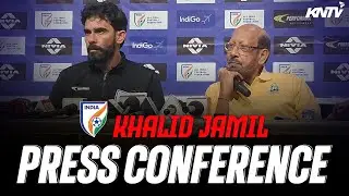 Indian Football Head Coach Khalid Jamil | Press Conference on Indian Football Future