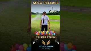 Milestone Achieved🏆 || Youvraj Solo Flight Release 🛩️✈️ #aviationsuccess #pilottraining #aviation
