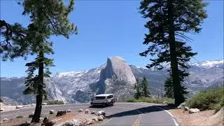 Glacier Point Steep Drive to the Top-Yosemite Attractions