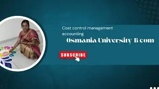 ###cost control management accounting,unit 3 techniques of financial management analysis 