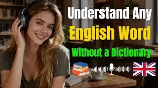 Understand Any English Word Without a Dictionary  Daily Speaking Practice