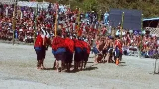 Tug of war by Ao tribe, Nagaland