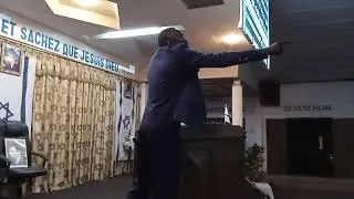 Le Retour &agrave; l'Eden pr&eacute;ch&eacute; par le Fr Caleb Soki du Congo au tabernacle de Sion &agrave; G&eacute;m&eacute;na, Sud-oubangui