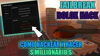 Como Hacer HACKER en Roblox JailBreak | $100mil en 1 hora!
