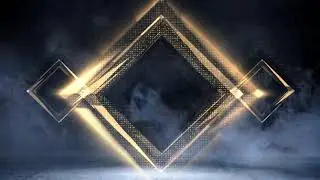 ROYAL GOLD SHINING LAYER EFFECT WITH SMOKE BACK EFFECT | VFX FOOTAGE