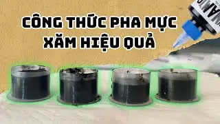 C&ocirc;ng Thức Pha Mực Xăm Hiệu Quả 2025
