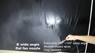 Flood Jet Wide Angle Flat Fan Spray Nozzles