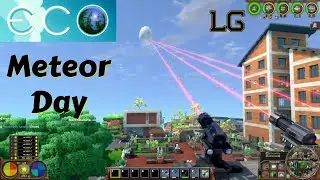 The Meteor Is About To Have A Bad Day - Eco Multiplayer Day 30