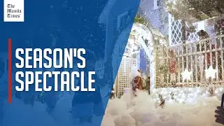 Filipino family turns home into winter wonderland