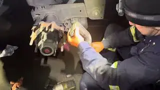 Brake shouse, S-cam and bushings replacement.  #automobile #truck #trailer 