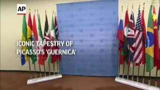 Iconic tapestry of Picasso's 'Guernica' back at UN