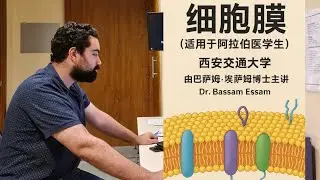 Cell Membrane for Arab Medical Students Xi&rsquo;an Jiaotong University by Dr Bassam Essam 西安交通大学由巴萨姆