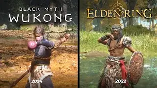 Black Myth Wukong vs Elden Ring - Details and Physics Comparison