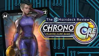 This TCG is MECHA BATTLE MAYHEM! Chrono Core TCG - The Maindeck Review