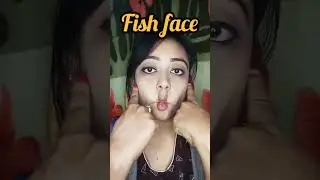Fish face to have a sharp Jaw line|| #shortvideo #youtubrshorts #shorts #shortsfeed