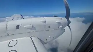 Landing Whakatane WHK, Saab 340A