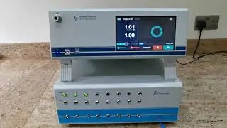 Leak tester FCO790 working with FCS456 multi channel sequence controller, by Furness Controls