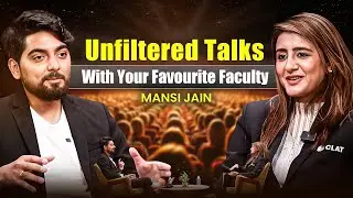Unfiltered Talk 💬 with Your Favorite Faculty 💖Mansi Mam | Real, Raw & Relatable | CLAT