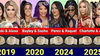 Every WWE Women's Tag Team Champion in Chronological Order (2019 To Now)
