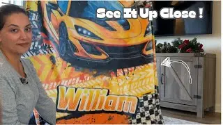 🏁 Personalized Racing Car Boys Blanket Review | Cozy, Custom Gift for Kids & Toddlers 🚗🔥 #ad