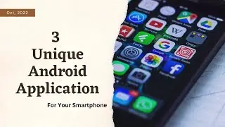 3 Unique Applications for your Android Phone || Quick Cursor, Screeny, Super Status Bar