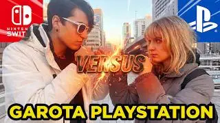 Saí com a Garota PlayStation no Japão para decidir qual é melhor Nintendo ou Playstation!?