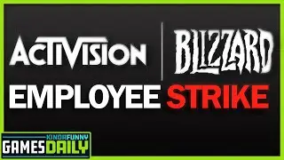 Blizzard Walkout Incoming - Kinda Funny Games Daily 07.27.21